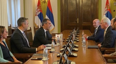 29 August 2022 The National Assembly Speaker in meeting with the US Ambassador to Serbia 